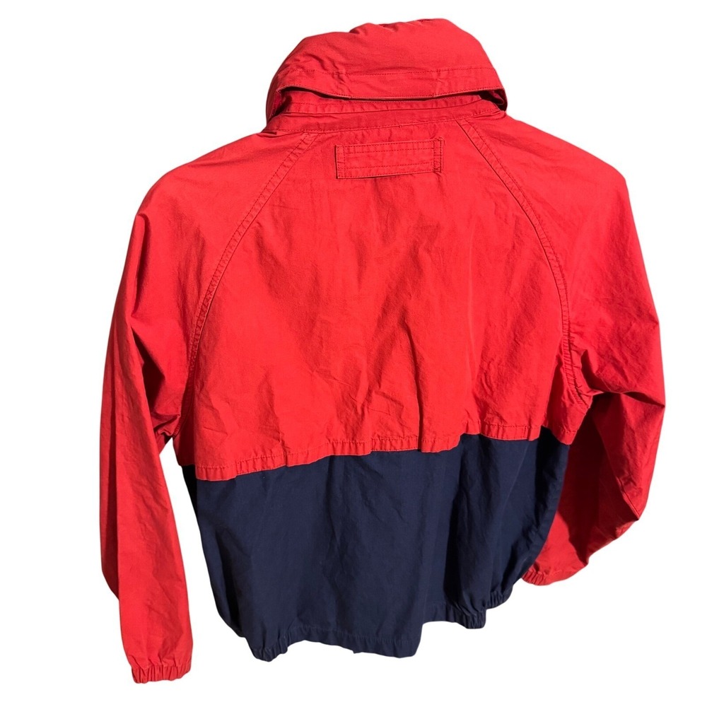 Regatta Sport Mens Jacket Small Windbreaker‎ Red Blue Grandpa Vintage 90s - Picture 3 of 7